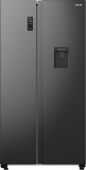 Холодильник Gorenje NRR9185EABXLWD черный, 179х91х67 см, конвертируемое морозильное отделение
