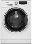 Стиральная машина Hotpoint NSD 6239 S VE RU белая, 42.5 см, 6 кг, 1200 об/мин, пар, инвертор