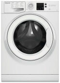 Стиральная машина Hotpoint NUS 5015 H RU белая, 34.8 см, 5 кг, пятна