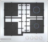 Варочная панель газовая BOSCH PNP6B2B92R, белый