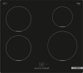 Варочная панель BOSCH PUE611BB6E черная, 59 см, индукция, бустер