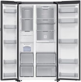 Холодильник Side-by-Side Samsung RS80F65M1WWR белое стекло, Автооткрывание дверей, Wi-Fi, 680л
