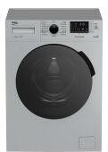 Стиральная машина Beko RSPE78612S серебристая, 45 см, 7 кг, 1200 об/мин, пар