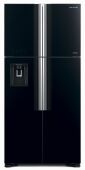 Холодильник Hitachi R-W660PUC7X GBK черное стекло