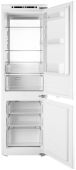 Холодильник встраиваемый Weissgauff WRKI 178 Total NoFrost Premium BioFresh, белый