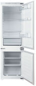 Холодильник встраиваемый Weissgauff WRKI 178 H NoFrost, белый