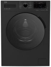 Стиральная машина Beko WSPE6H616A черная, 44 см, 6.5 кг, 1200 об/мин, пар, инвертор
