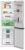 ����������� BEKO B3RCNK362HW, �����, 186 ��, NoFrost, ���� ��������, �������,
