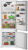  Hotpoint HBT 400I NoFrost, 194x69 ,  