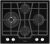 Варочная панель газовая Hotpoint HG 62FD/BK