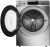 Стиральная машина Haier HW80-BP14969ASE серебристый, узкая, UV-обработка, 8 кг, 1400 об/мин, инвертор