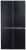Холодильник Ginzzu NFK-575 Black glass