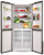 Холодильник Ginzzu NFK-500 White glass