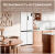 Холодильник TESLER RCD-487BI SPARKLING WHITE