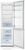 Холодильник Gorenje RK4181PW4 белый, 180х55х56 см, 4 полки, Механическое управление